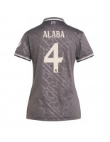 Real Madrid David Alaba #4 Tredjedrakt Dame 2024-25 Korte ermer